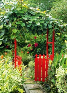 Tropical Vanuatu Garden