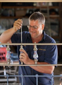 A NEW LIFE FOR ABANDONED IRON BEDS