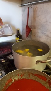 Cooking in Italy