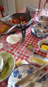 Cooking in Italy