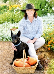 Whicher Ridge Winery - Cath & Neil Howard (and dog Polly) - Photograph by David Dare Parker