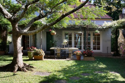a bush haven backyard