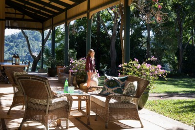 A bush haven backyard