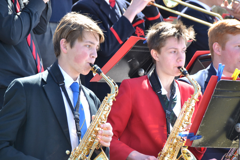 All Scots School music band