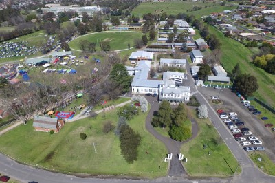 All Scots School Aerial Shot