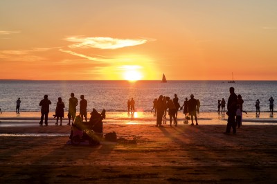 Sunset At Mindil Beach