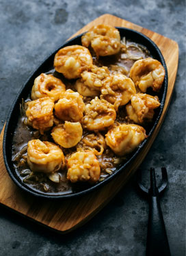 Garlic Prawns Cover