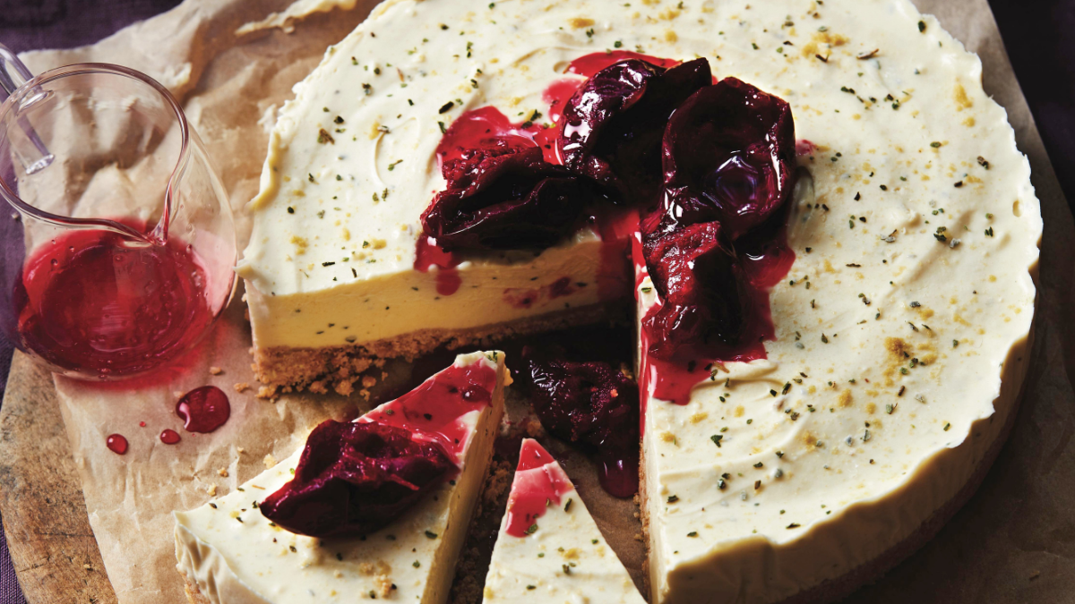 Davidson Plum Cheesecake