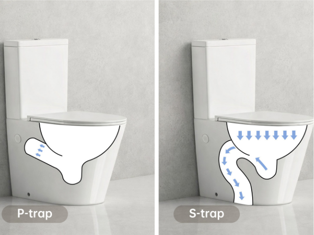 Ac P Trap Vs S Trap Toilets 1