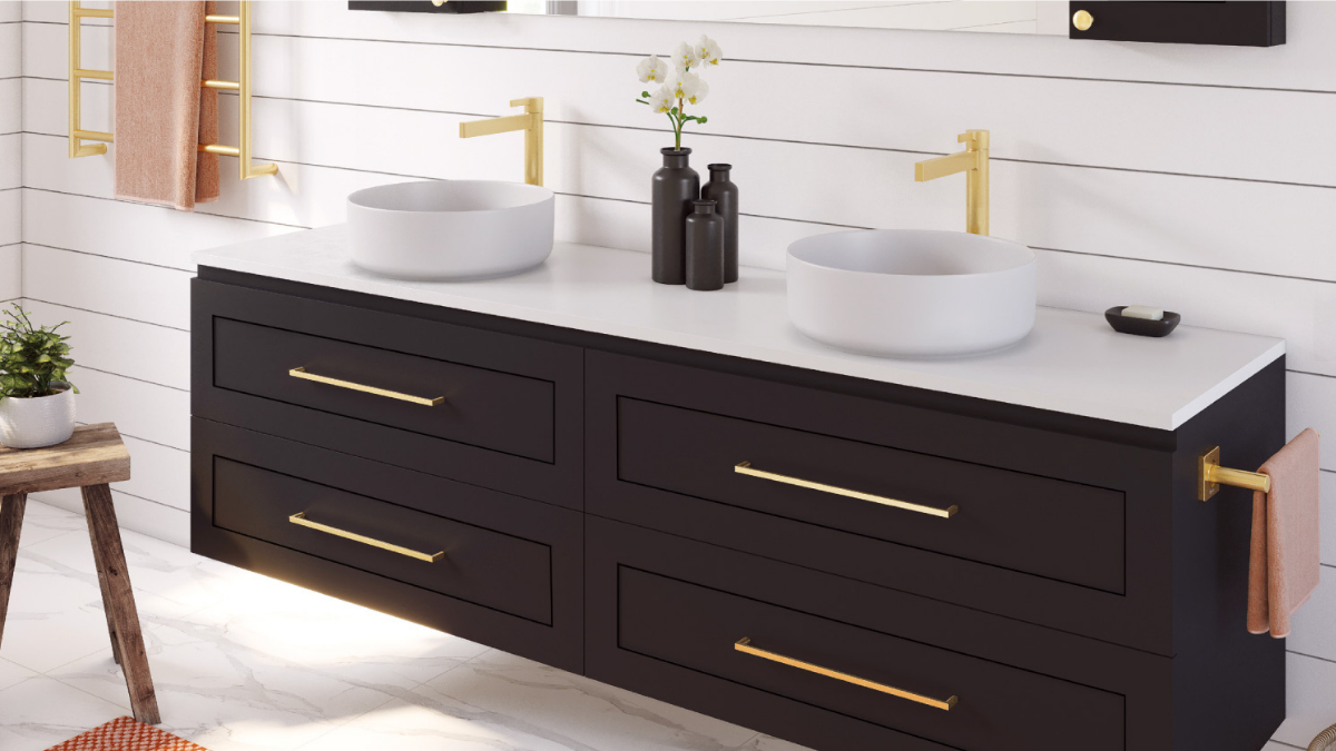 Vanity Accessories Explained: How to Upgrade Your Bathroom with Handles, Legs, and Vanity Tops