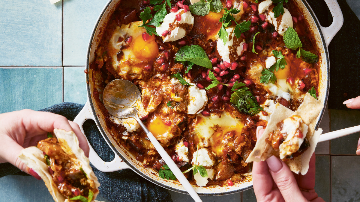 Unctuous Eggplant Shakshuka