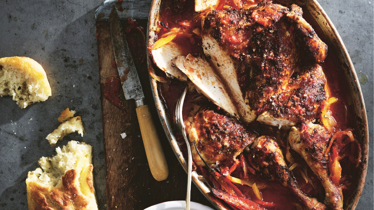Butterflied Spicy Cacciatore